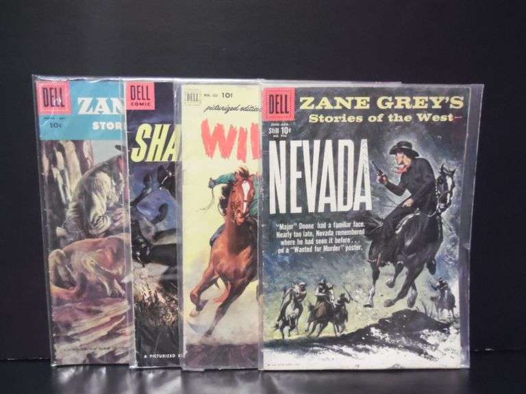 Zane Grey's 10 Cent Comic Books: See Description