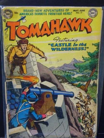 Tomahawk 10 Cent, Swiss Family Robinson 15 Cent & Mysterious Island 15 Cent Comic Books