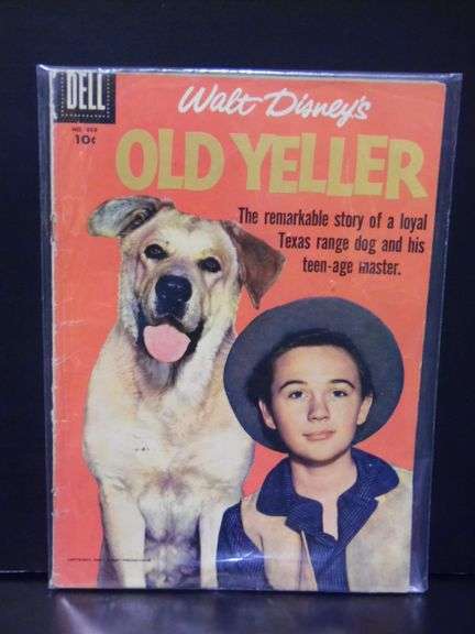 Walt Disney Old Yeller 10 Cent Comic Book