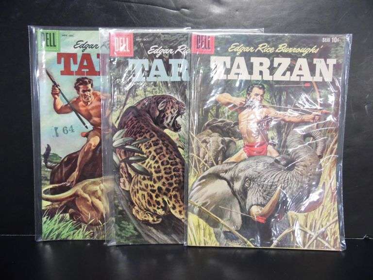 3 - Tarzan 10 Cent Comic Books