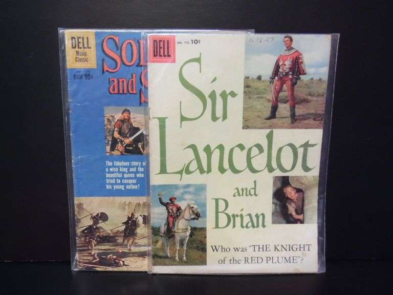 Sir Lancelot and Brian & Solomon and Sheila 10 Cent Comic Books