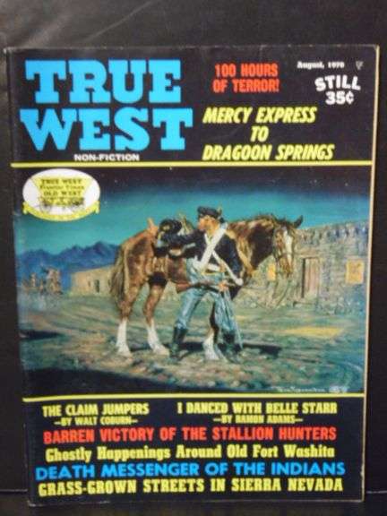 3 -True West Magazines 2-35 Cents & 1-50 Cents