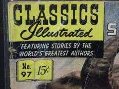 Classic Illistrated: Fang & Claw, The Jungle Book, King Solomon's Mine 15 Cent Comic Books