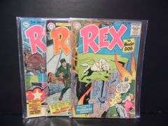 3 - The Adventures of Rex 10 Cent Comic Books