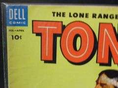 The Lone Ranger's Golden West 25 Cent & The Lone Ranger's Companion Tonto 10 Cent Comic Books