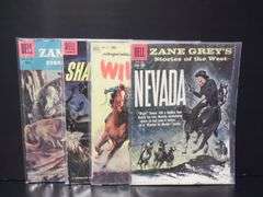 Zane Grey's 10 Cent Comic Books: See Description