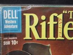 5 - The Rifleman 4-10 Cent & 1-15 Cent Comic Books