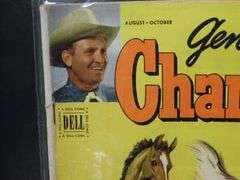 2-Gene Autry's Champion, 1-Buckskin, 1-Dusty Riley 10 Cent Comic Books