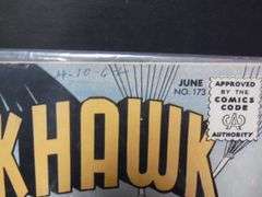 Prehistoric Life on Earth & The Little Wise Guy 10 Cent, Black Hawk 12 Cent Comic Books