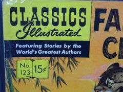 Classic Illistrated: Fang & Claw, The Jungle Book, King Solomon's Mine 15 Cent Comic Books