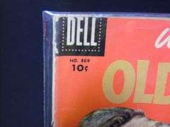 Walt Disney Old Yeller 10 Cent Comic Book