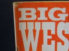 Big West The Long Brown Slaughter Magazine & Brave Eagle 10 Cent Comic Books