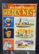 The Lone Ranger's Golden West 25 Cent & The Lone Ranger's Companion Tonto 10 Cent Comic Books