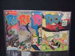 4 - The Adventures of Rex 10 Cent Comic Books