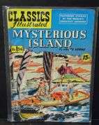 Tomahawk 10 Cent, Swiss Family Robinson 15 Cent & Mysterious Island 15 Cent Comic Books