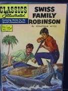 Tomahawk 10 Cent, Swiss Family Robinson 15 Cent & Mysterious Island 15 Cent Comic Books