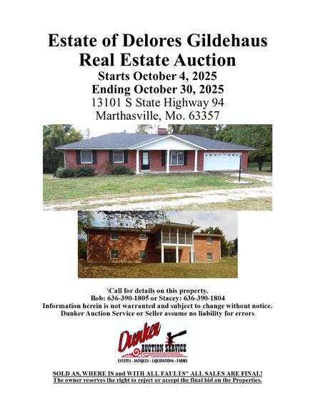 General Information: See Description & Photos