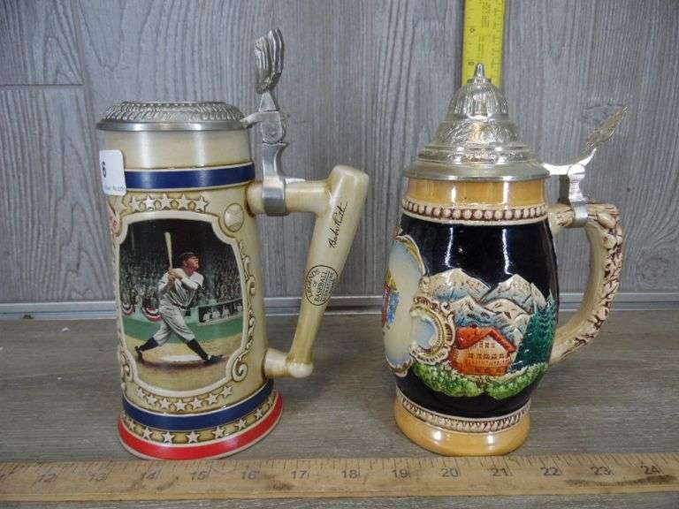 Beer Steins - Babe Ruth & Frankfurt