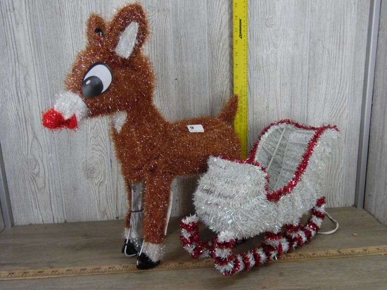 Roudolph & Sleigh Decorations