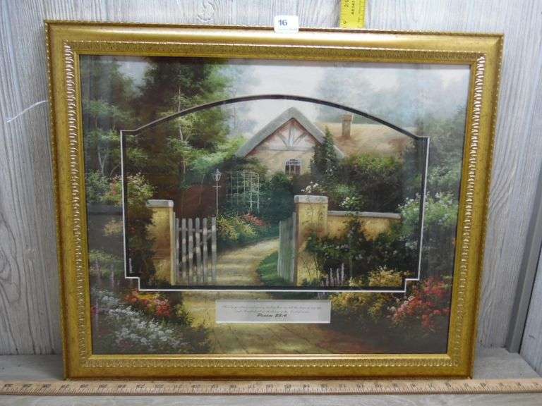 Psalm 23:6 Bible Wall Art