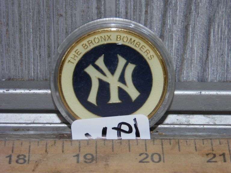The Bronx Bombers Yankees Medallion