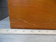 Wood Toolbox With Tools