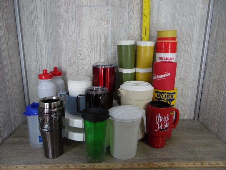 Pitchers, Tumblers, Travel Mugs & Misc.