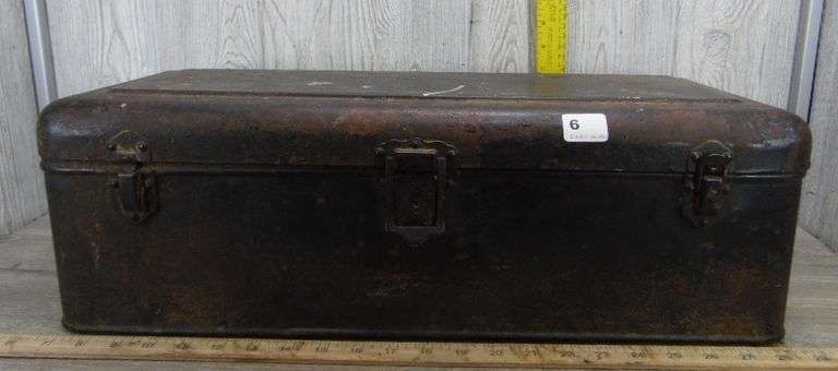 Vintage Metal Tool Box