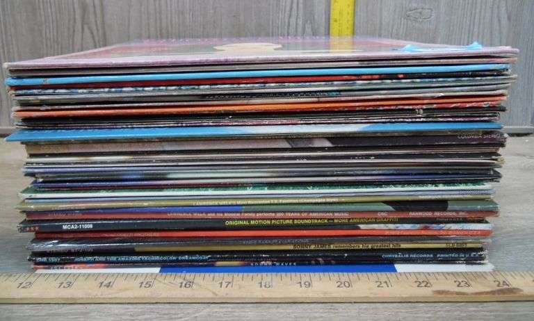 Record Albums - No Guarantee All Covers Have Records