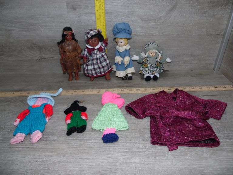 Dolls & Crocheted Dolls