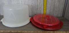 Plastic Measure Cups, Cake Carrier, Pie Carrier, Scoops & Bowls