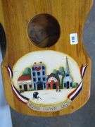 Home Town USA Wood Game Table - 39" x 11" x 15"