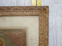Antique Framed First Communion Certificates