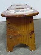 Home Town USA Wood Game Table - 39" x 11" x 15"