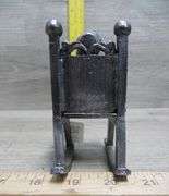 M. Ricker Pewter Figurine - Boy & Dog On Rocking Chair - 926/4217