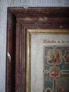 Antique Framed First Communion Certificates