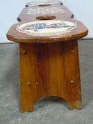 Home Town USA Wood Game Table - 39" x 11" x 15"