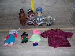 Dolls & Crocheted Dolls