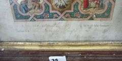 Antique Framed First Communion Certificates