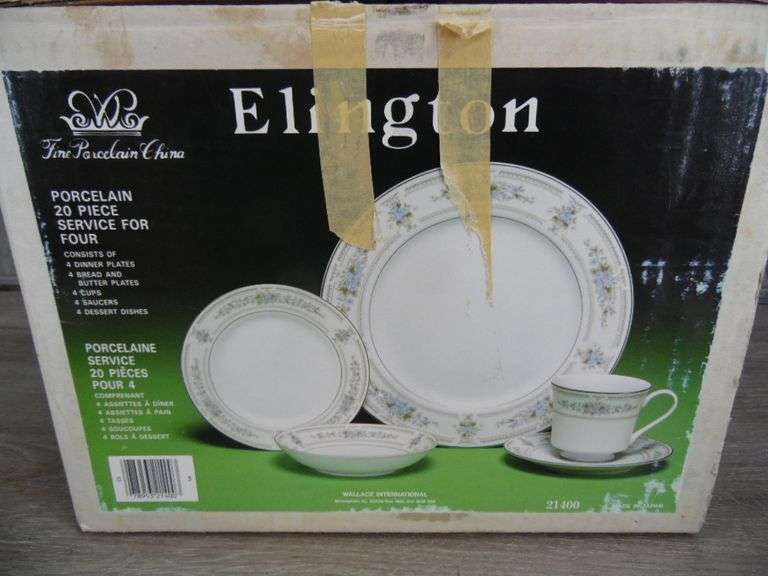 Elington Fine Porcelain China Dinnerware