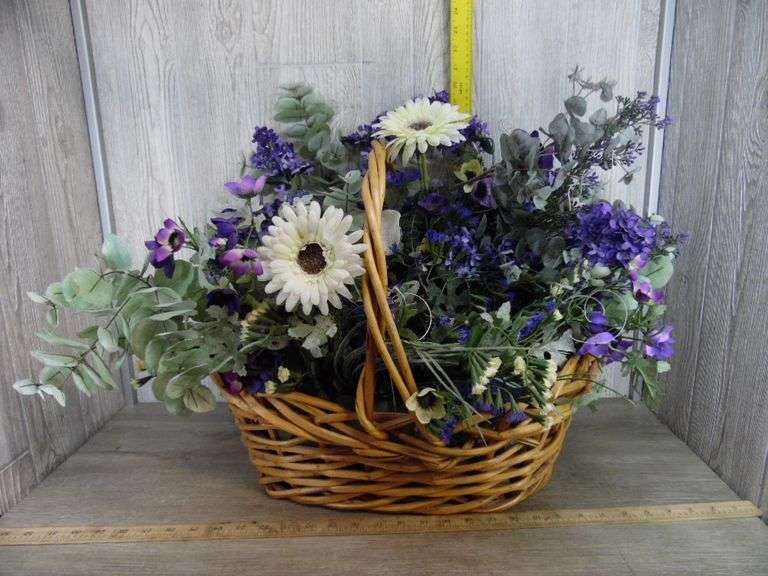 Spring Floral Basket