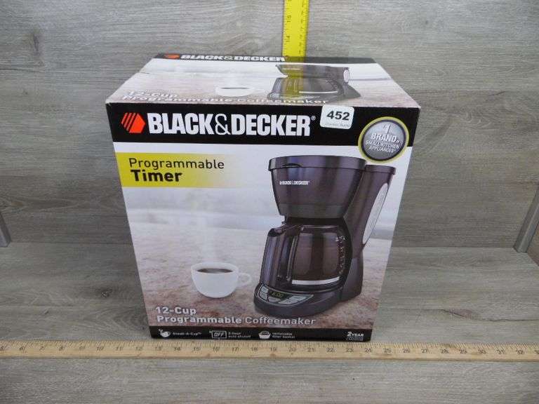 Black & Decker 12 Cup Programmable Coffeemaker