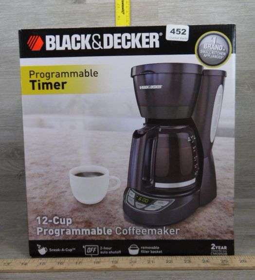 Black & Decker 12 Cup Programmable Coffeemaker