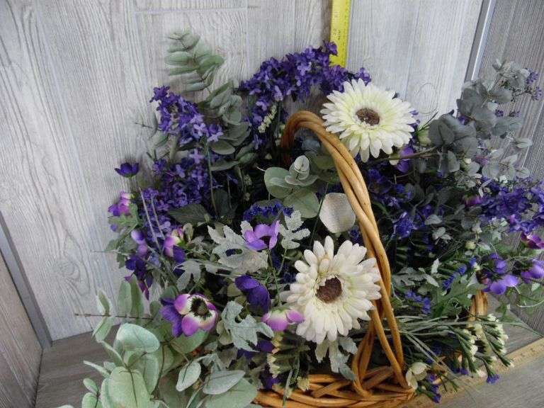 Spring Floral Basket