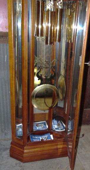 Ridgeway Grandfather Clock - 27" x 15" x 83"