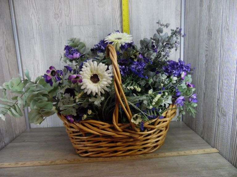 Spring Floral Basket