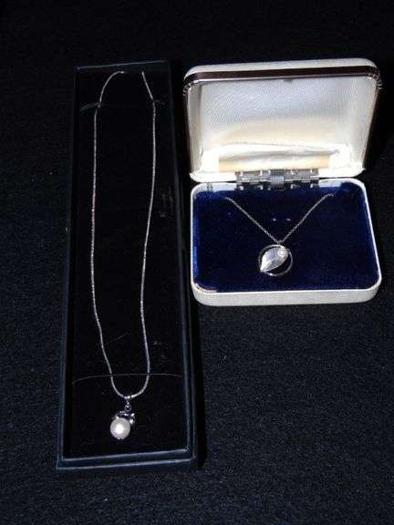 Two Costume Jewelry Necklaces