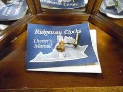 Ridgeway Grandfather Clock - 27" x 15" x 83"