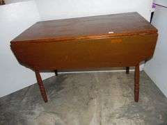 Drop Leaf Table - 42" x 21" x 30" Has 2 10" Drop Leaves