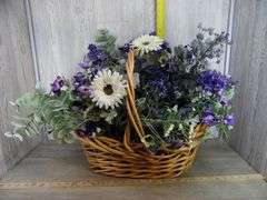 Spring Floral Basket